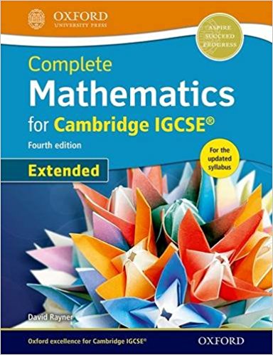 Complete Mathematics for Cambridge IGCSERG Student Book